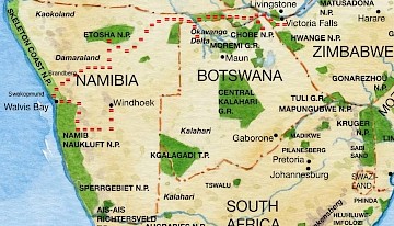 TOPREIS 2021 met 3 landen : Namibie, Botswana, Zimbabwe - 21 dagen