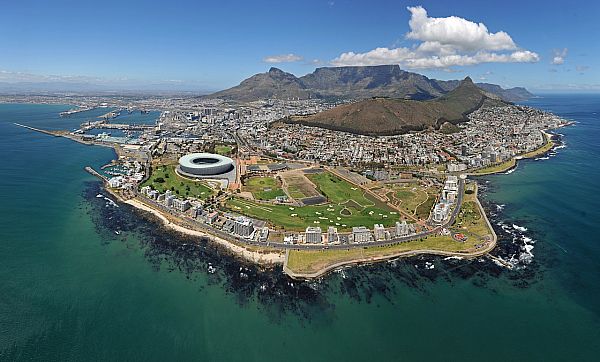 De wereldstad Kaapstad