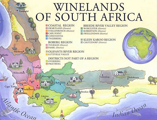 Culinaire reis doorheen alle grote wijngebieden van Zuid-Afrika