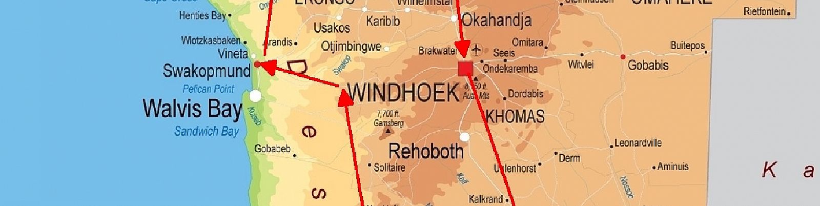 Namibië PUUR 2022 - Nederlandstalig begeleide rondreis - lange versie - 20 dagen